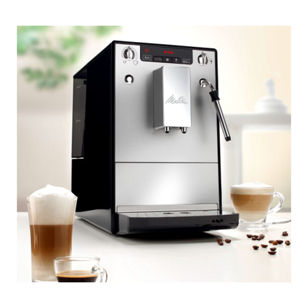Picture of מכונת קפה אוטומטית מתצוגה/מחודשת Melitta Solo milk מליטה סולו כסף