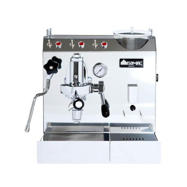 תמונה של מכונת קפה מקצועית עם מטחנה Isomac Zaffiro Bis + ערכת מתנות